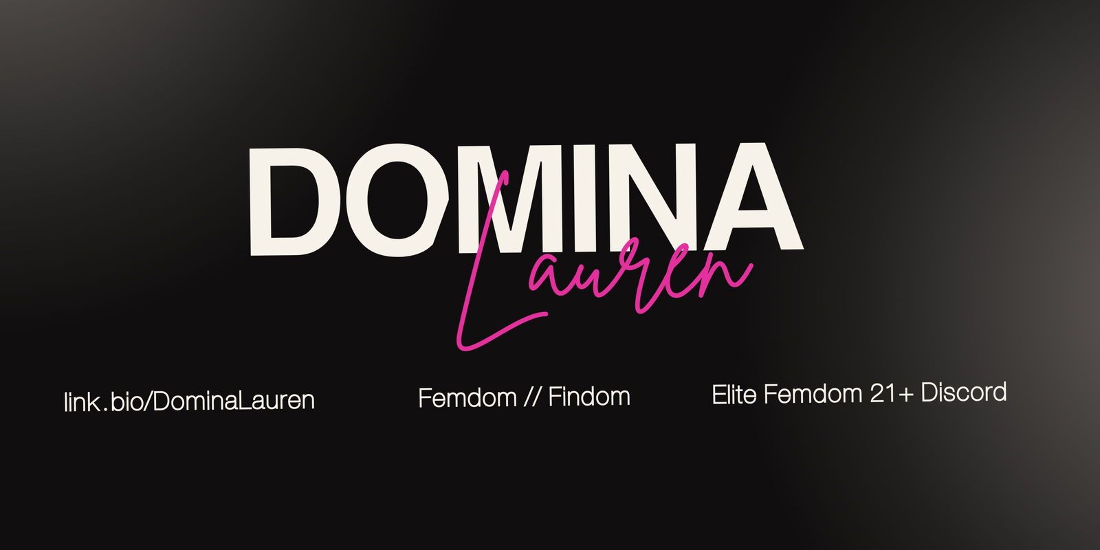 dominalauren banner