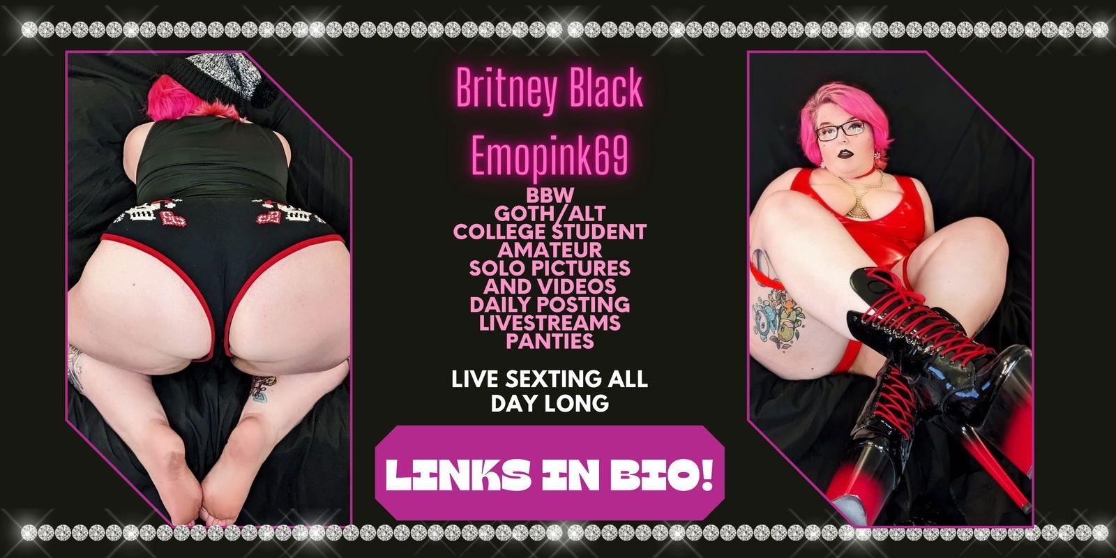 🩷Britney🖤GOTH🥵BBW😈GAMER💓 OnlyFans profile image