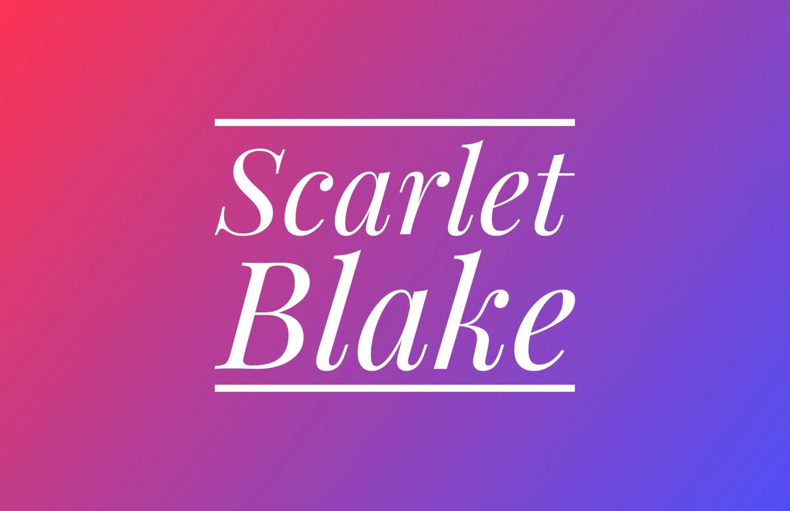 scarblake banner